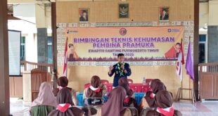 BIMTEK KEHUMASAN KWARRAN PURWOKERTO TIMUR: WUJUDKAN PEMBINA PRAMUKA YANG KOMUNIKATIF DAN ADAPTIF